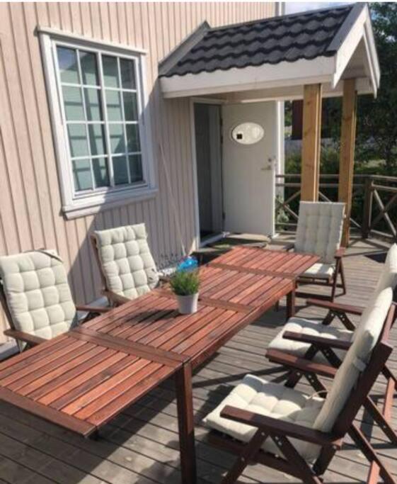 Lys Og Sentral Leilighet Med Terrasse Og Hage Apartment Lillehammer Bagian luar foto