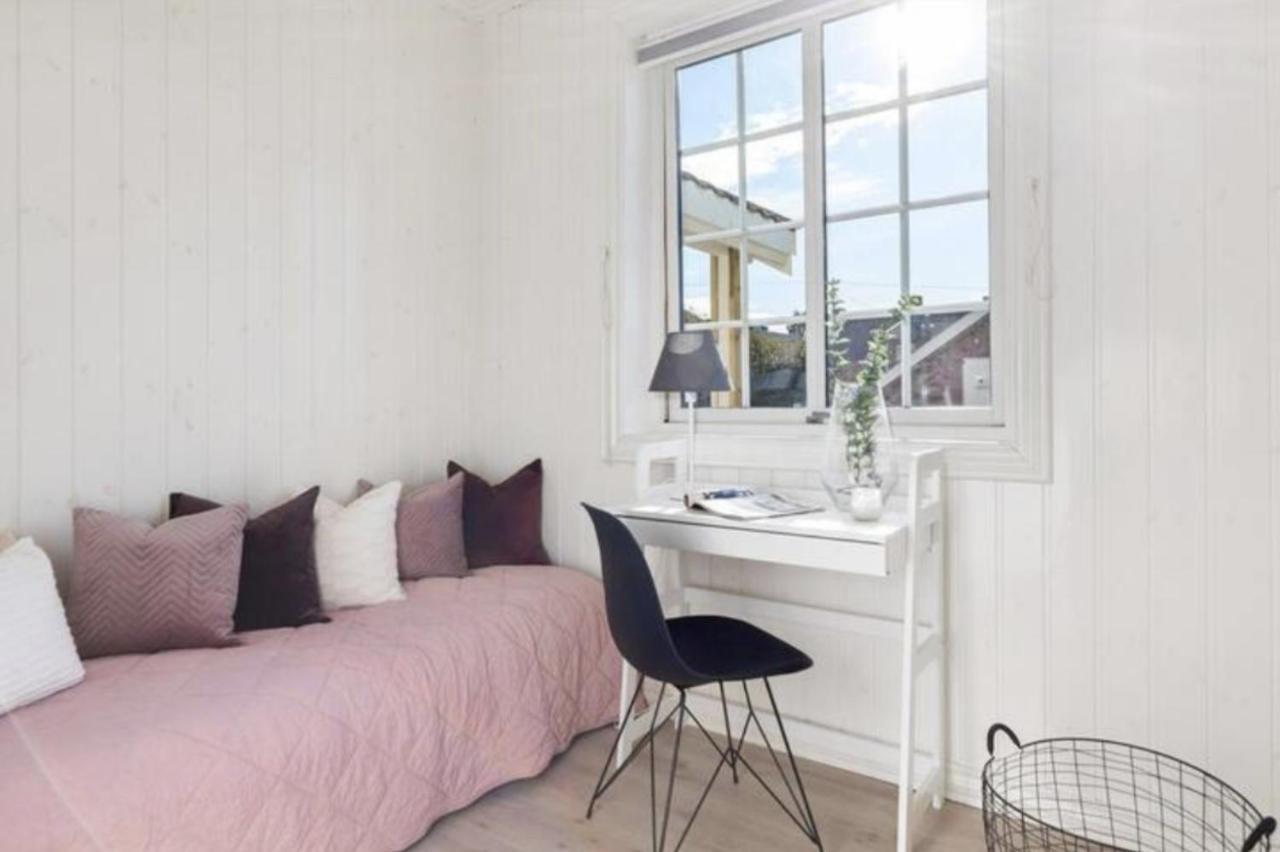 Lys Og Sentral Leilighet Med Terrasse Og Hage Apartment Lillehammer Bagian luar foto